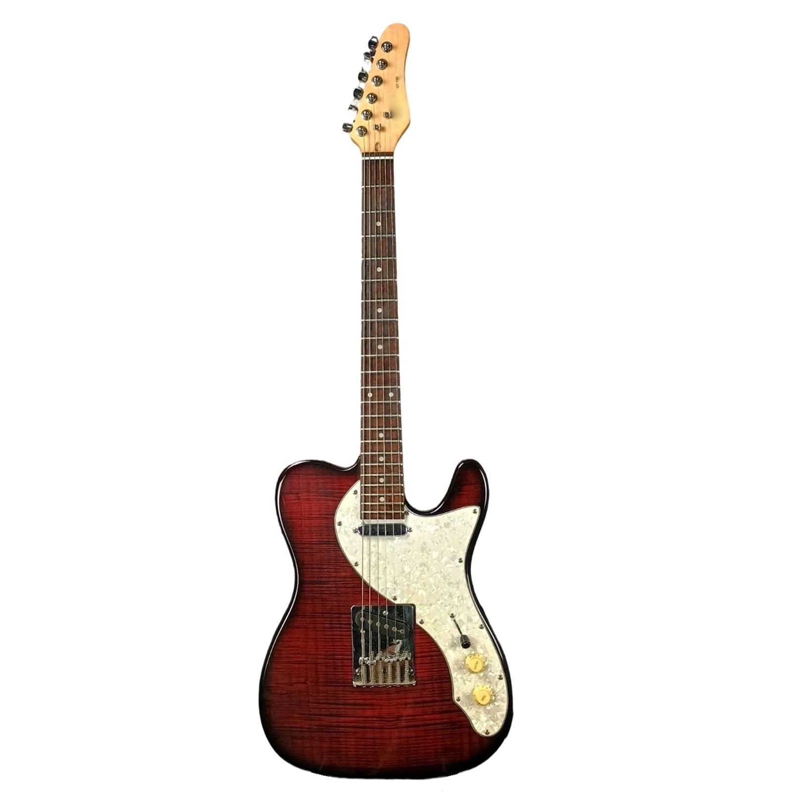 Standard Gitara Elektryczna Profesjonalna Gitara Elektryczna Semi Hollow Podstrunnica Z Palisandru 22 Progi