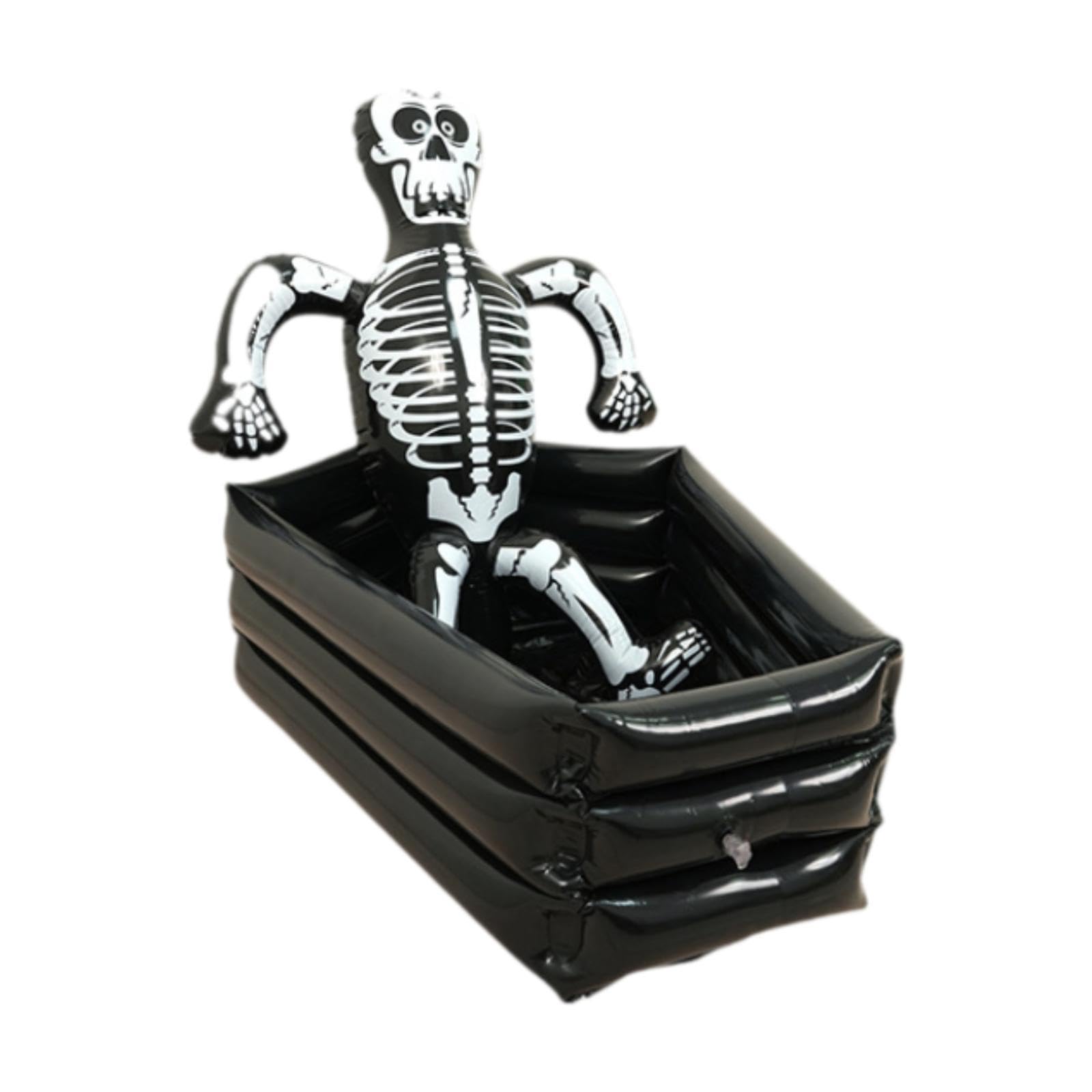 Rafraîchisseur de boisson squelette d'Halloween pour intérieur et extérieur