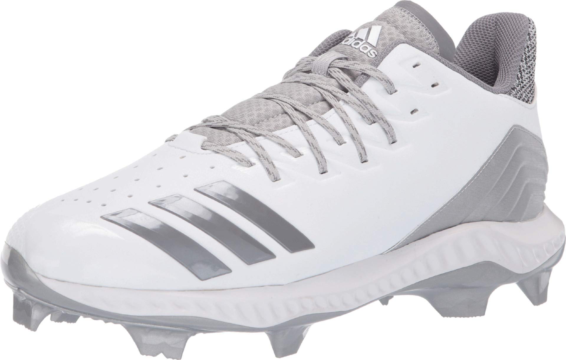 adidas Men's Icon Bounce TPU, White/Grey/Grey, 11.5 M US