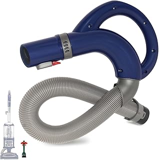 EZ SPARES Compatible with Shark NV350, NV351, NV352 Hose Handle,Part 113FFJ Vacuum Cleaner,Adjust Suction for High Pile Carpets and Area Rugs(Dark Blue)
