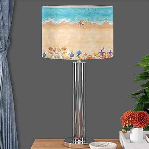 Miniatura 2 de Xoenoiee Persianas de lámpara de tambor de PVC con marco de metal, pantalla cilíndrica, Spider UNO Euro Fitter para lámparas de mesa, lámparas de