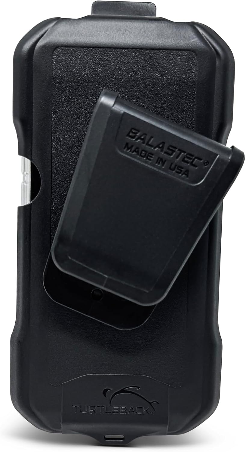 Balastec for iPhone 17 Pro or 17 Air Unbreakable Balastec Resin Belt Clip Fits Slim MagSafe or TechWoven Style Cases or Smilar Size Case