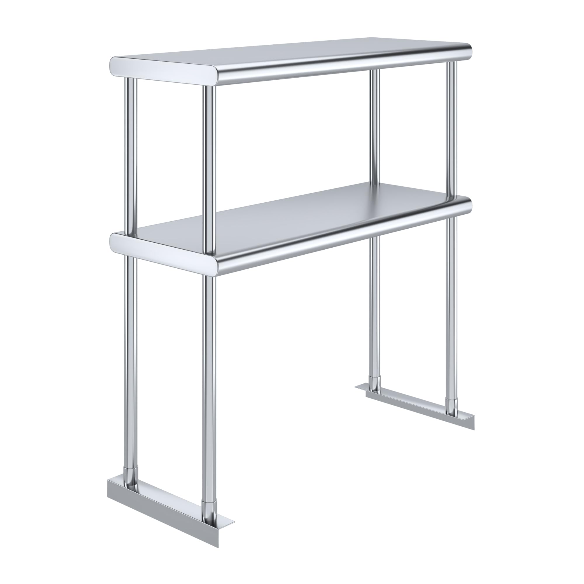 AmGood Double OverShelf Stainless Steel NSF - Many (30