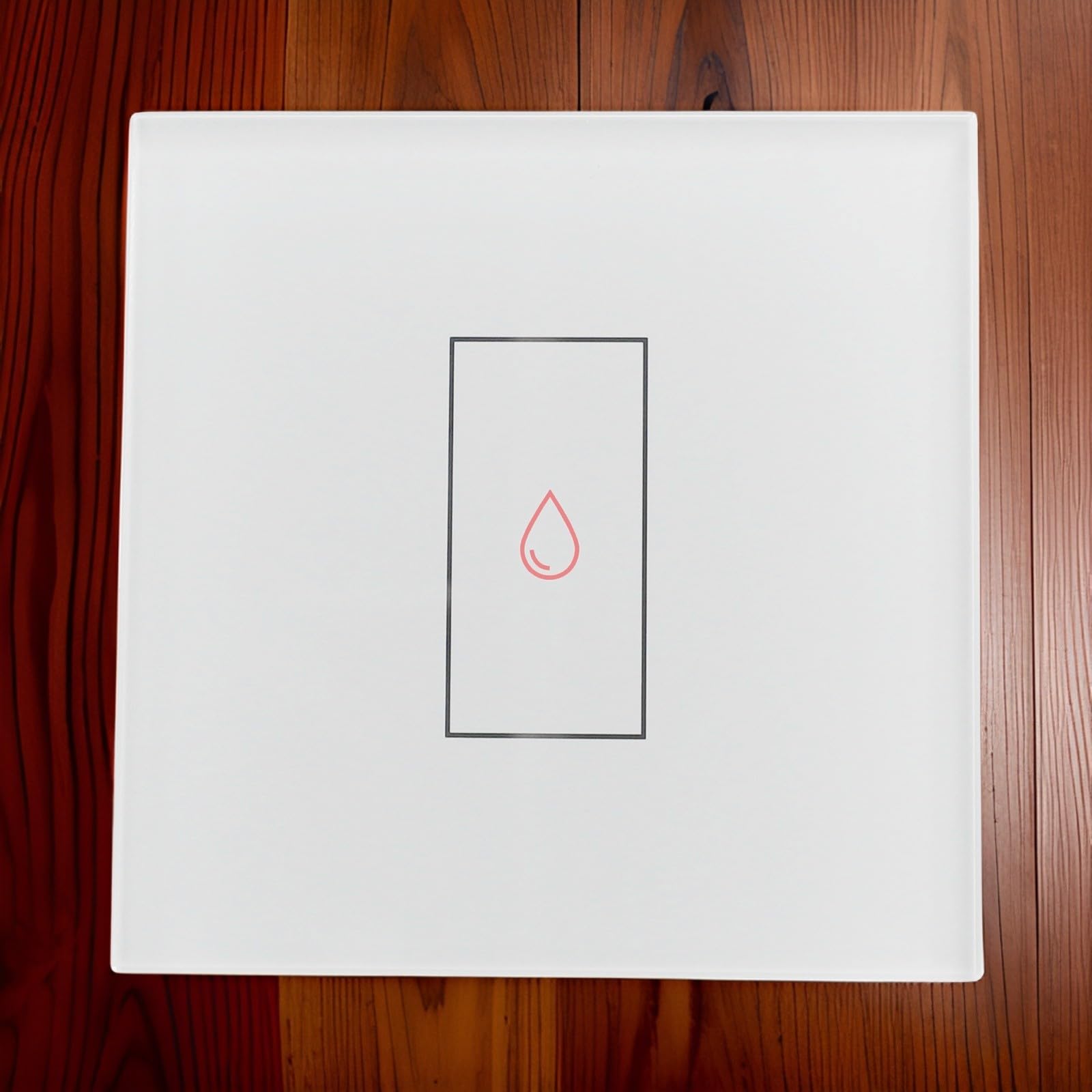 Wifi Power Monitor for Tuya Smart Water Heater Boiler Switch, Energy Reports, Backlight Option (White)