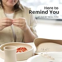 Vista 5 de APLAINR Babero de lenguaje de señas para bebé, baberos de silicona para bebés, gráficos ASL, atrapador de alimentos, ajustable, impermeable, suave