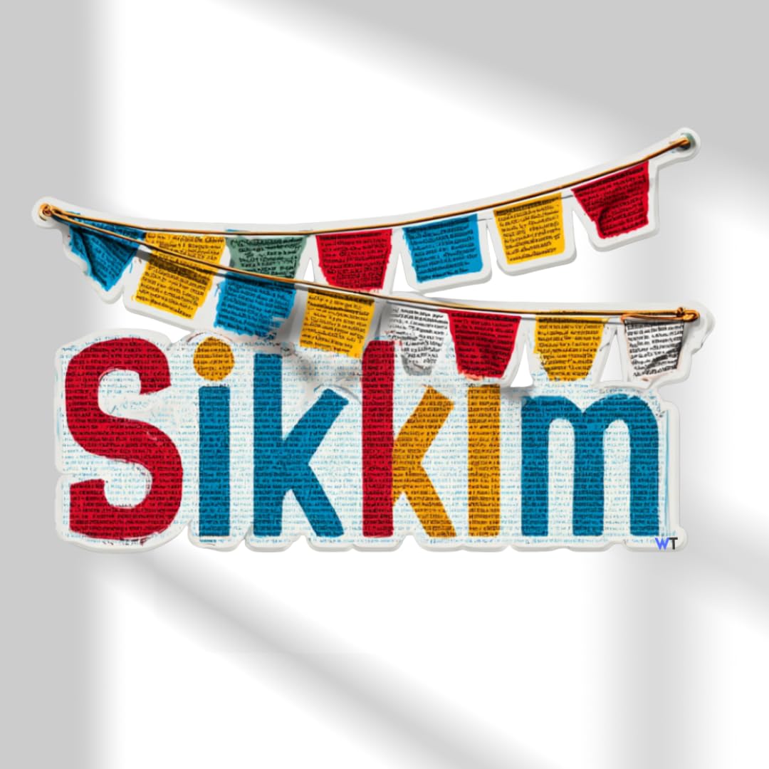 Sikkim Fridge Magnet | Travel Souvenir from Sikkim | Sikkim Gift - Wander Tag-image-42