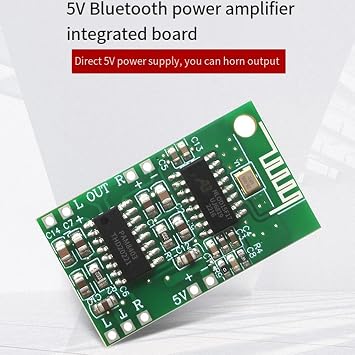 CA-8469 5V Bluetooth Amplifier Board PAM8403+CA-6928 Bluetooth Amplifier Module 5.0 Bluetooth Audio Module Easy to Use
