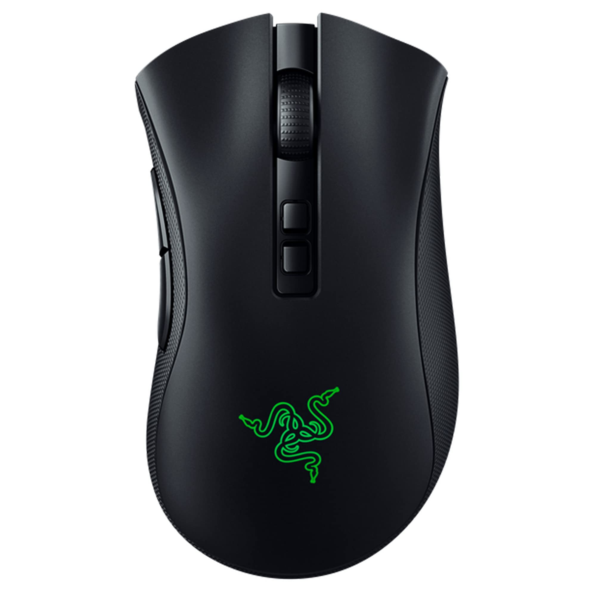 Razer DeathAdder v2 Pro Wireless Gaming Mouse: 20K DPI Optical Sensor - 3X Faster Than Mechanical Optical Switch - Chroma RGB Lighting - 8 Programmable Buttons - Classic Black (Renewed)
