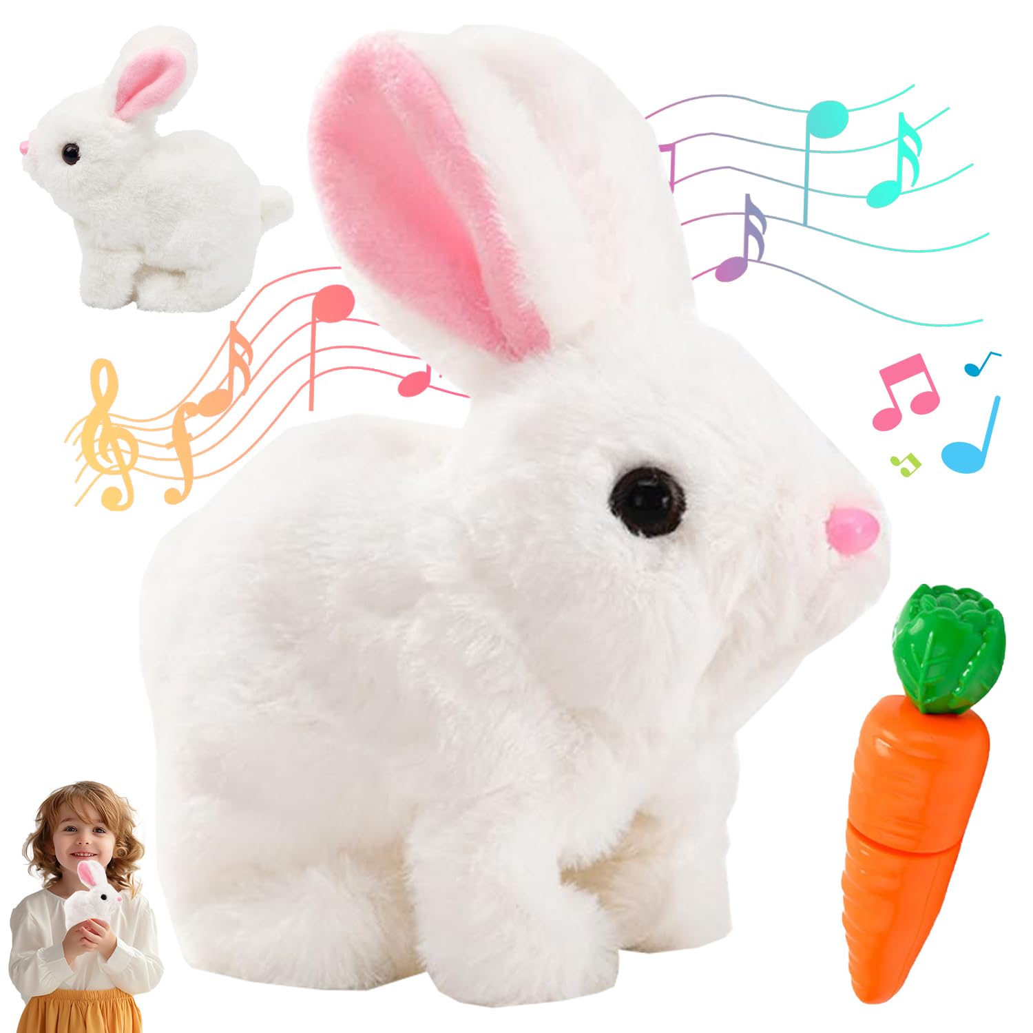 Gioco Lancio Anelli Coniglietto Gonfiabile TIVUNORON - Per Pasqua O Feste, Con 4 Anelli - Foto 9