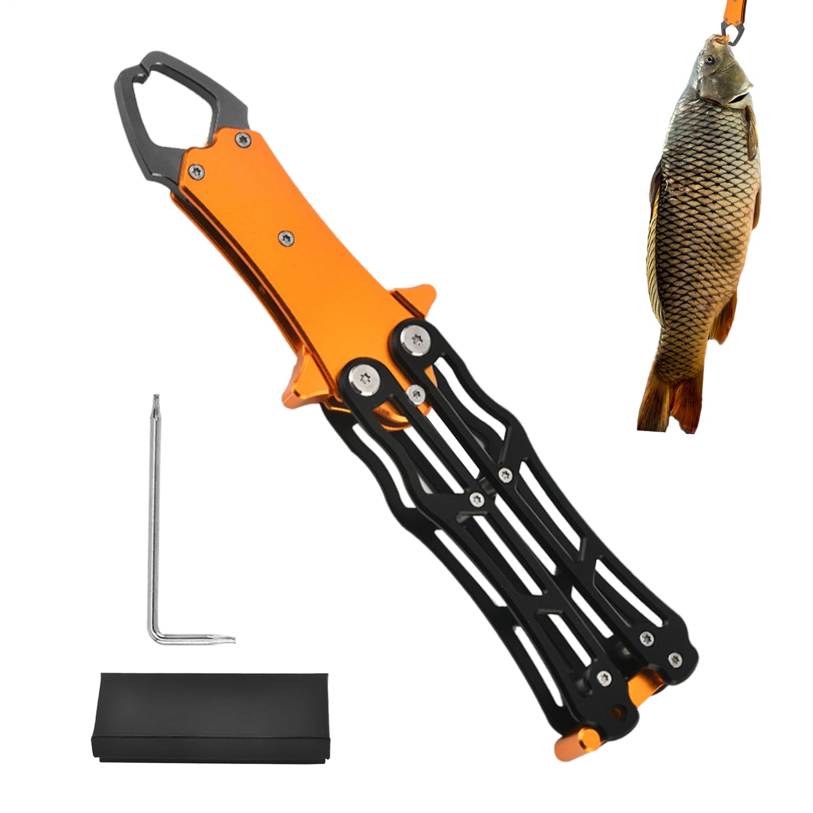 Genérico Alicates de Labios para Pesca - Herramienta de Alicates para Pesca en Línea | Plegable para Pescado | Para Agua Salada, Pez Gato, Surf, Barco, Agua Dulce, Camping Y
