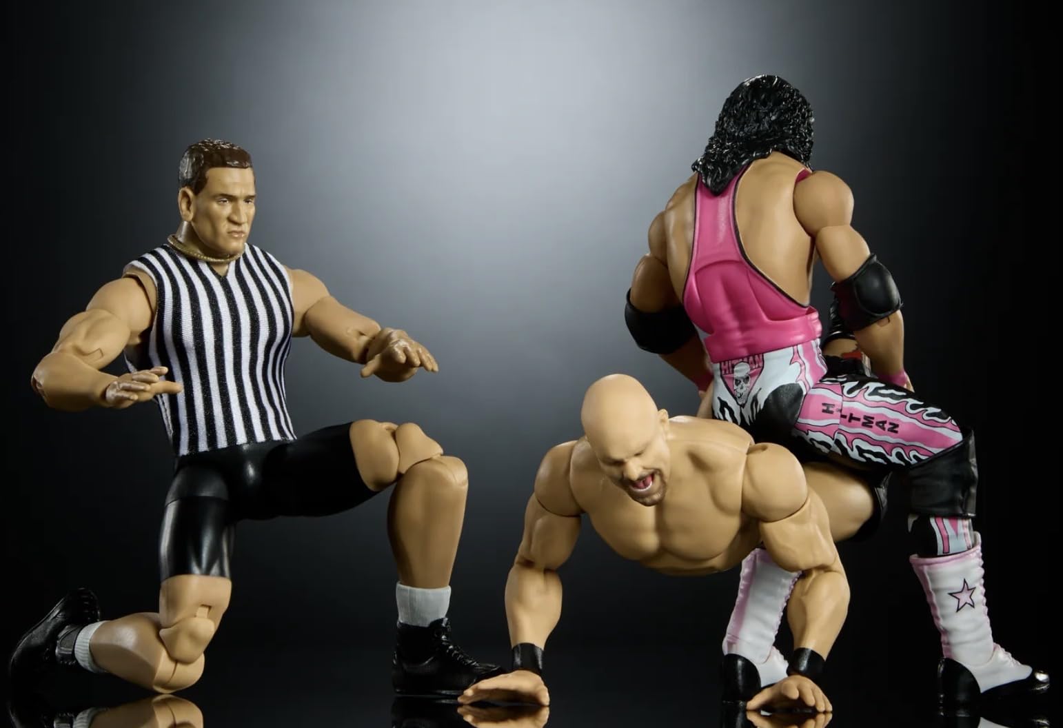 WWE『WWF』JIM&JANNETTY&SANTANA フィギュア WWE Wrestling Classic Superstars Series 3 Jim The Anvil Neidhart