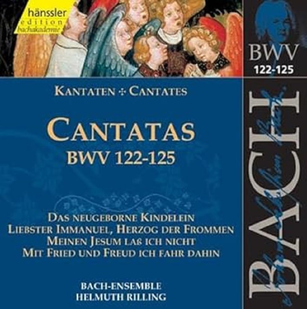 Bach: Cantatas, BWV 122-125 (Edition Bachakademie Vol 39) /Rilling