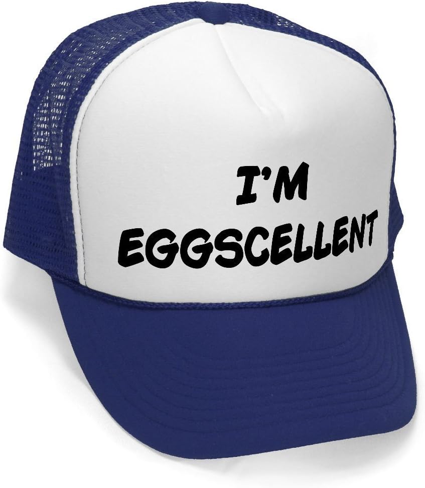 I'm Eggscellent - Size Regular (One Size Fits All) Trucker Hat