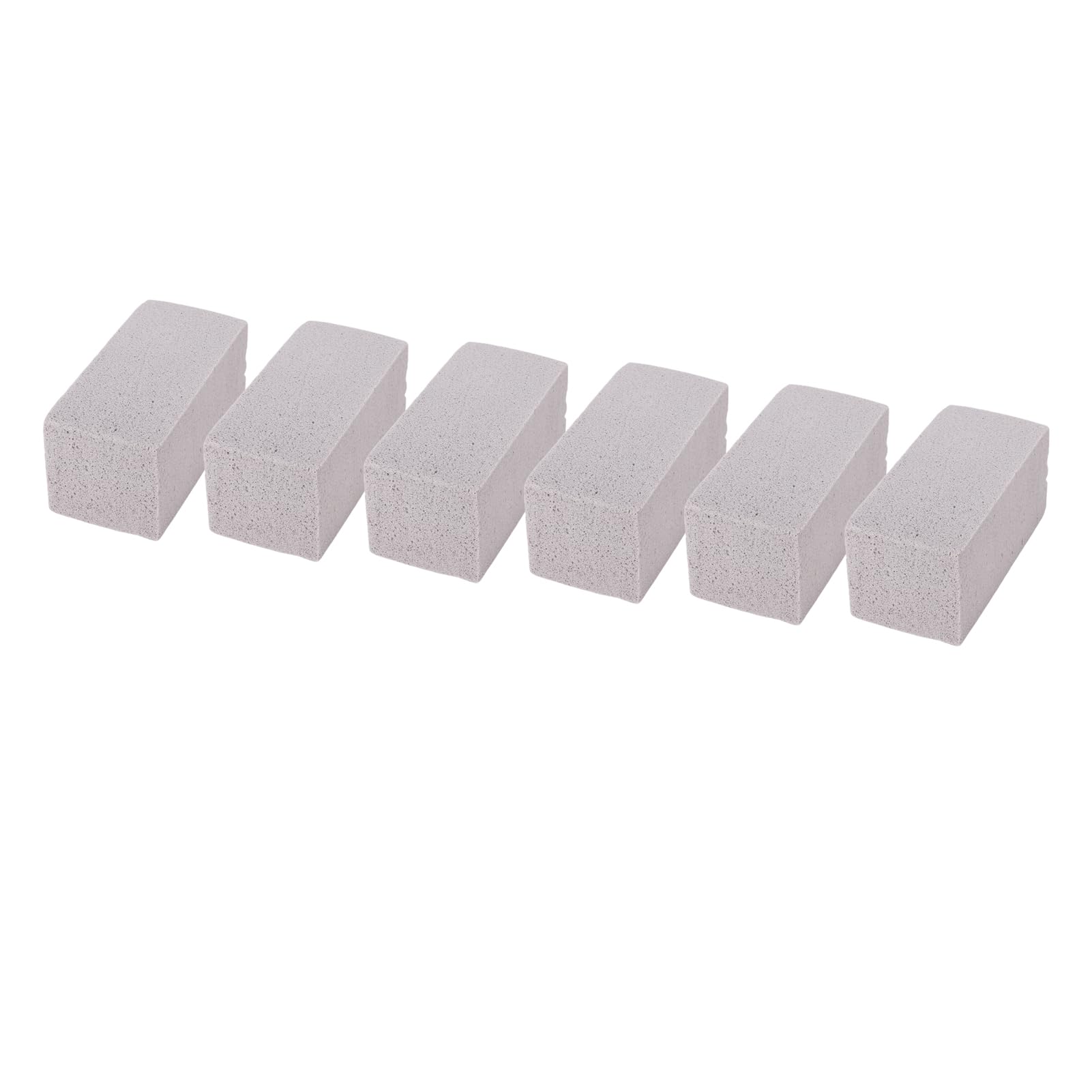 Zerodis 6 Piedras Pómez para Piscina, Bloques de Limpieza de PVC para Eliminar Depósitos de Calcio y Cal en Agua Dura, de Larga Duración, para Fregaderos de Cocina, Inodoros, Bañeras y (L)