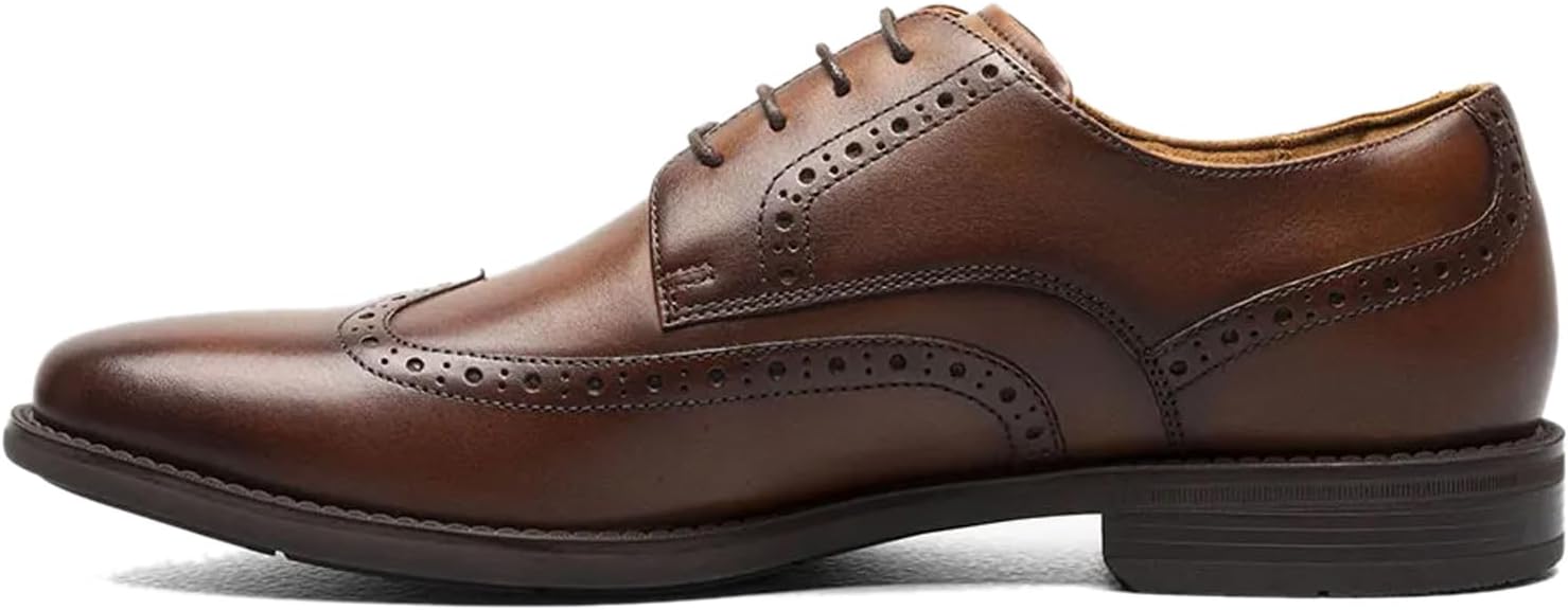 Florsheim Men's, Santucci Wingtip Oxford Cognac