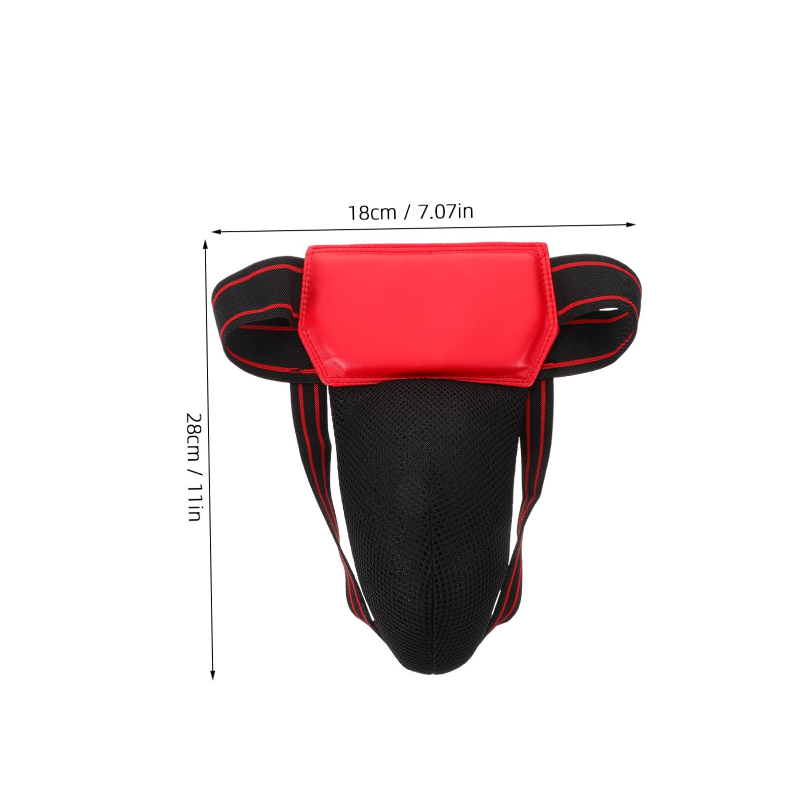 balacoo Boxing Groin Protector Comfortable Breathable Reusable Training Crotch Guard for Children Integrated Protector