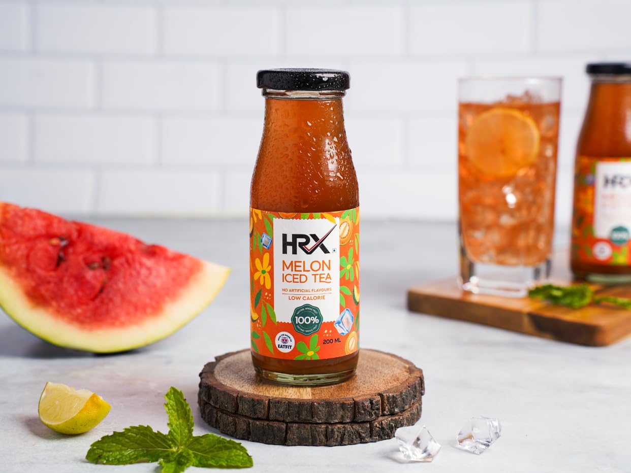HRX Melon Ice Tea | Refreshing Summer Drink | No Added Preservatives | 200ml (Pack of 6) (B0D73PCGPK) Amazon Price History, Amazon Price Tracker