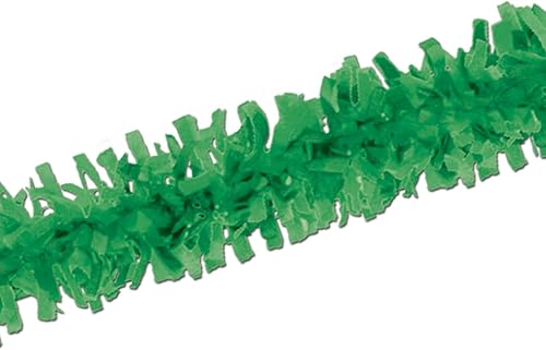 Miniatura 10 de Beistle guirnalda de papel crepe AnaranjadoNegro