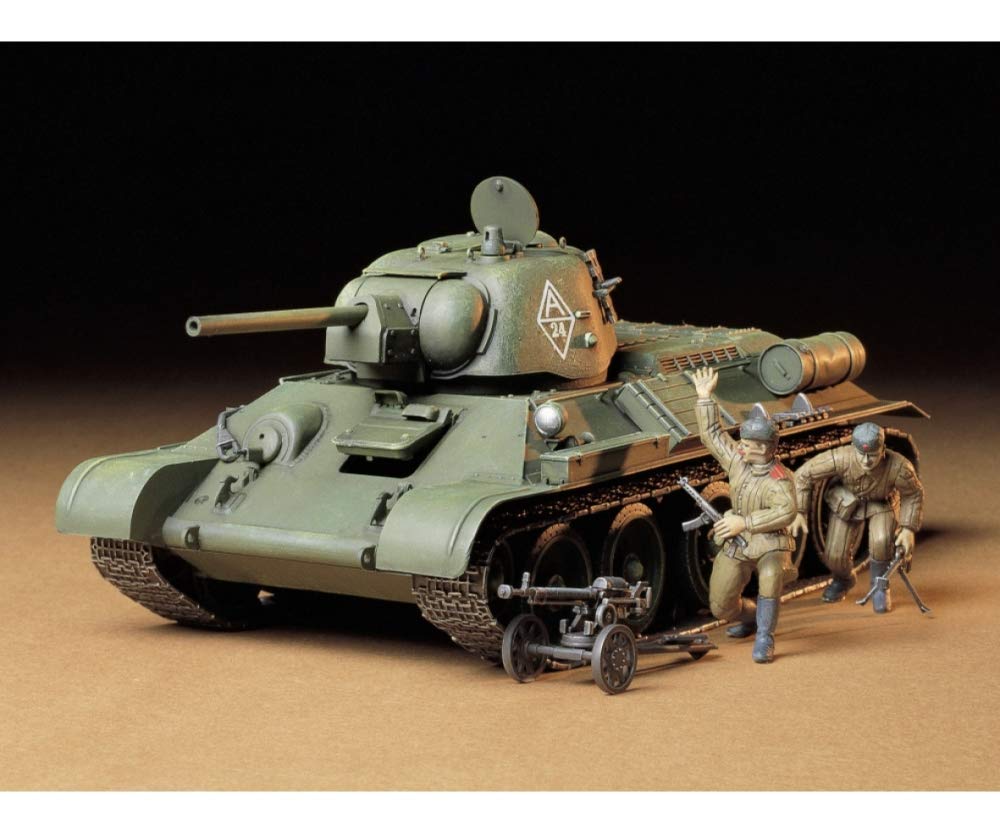 TAMIYA 300035149-1:35 WWII Russicher Battle Tank T34/76 ChTZ V.43