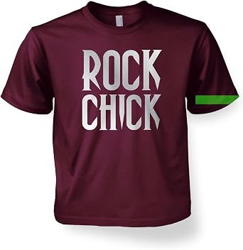 Rock Chick Kids T-shirt : Amazon.co.uk 