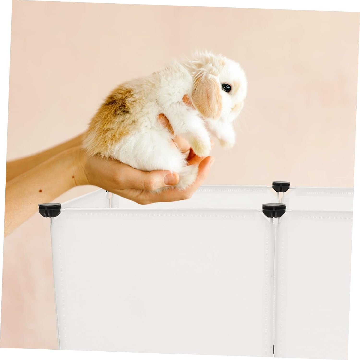 Levemolo Hamster Accessories Garden Fence Animal Barrier Easy Install Pet Indoor Exercise Fence Rabbit Cage Panels