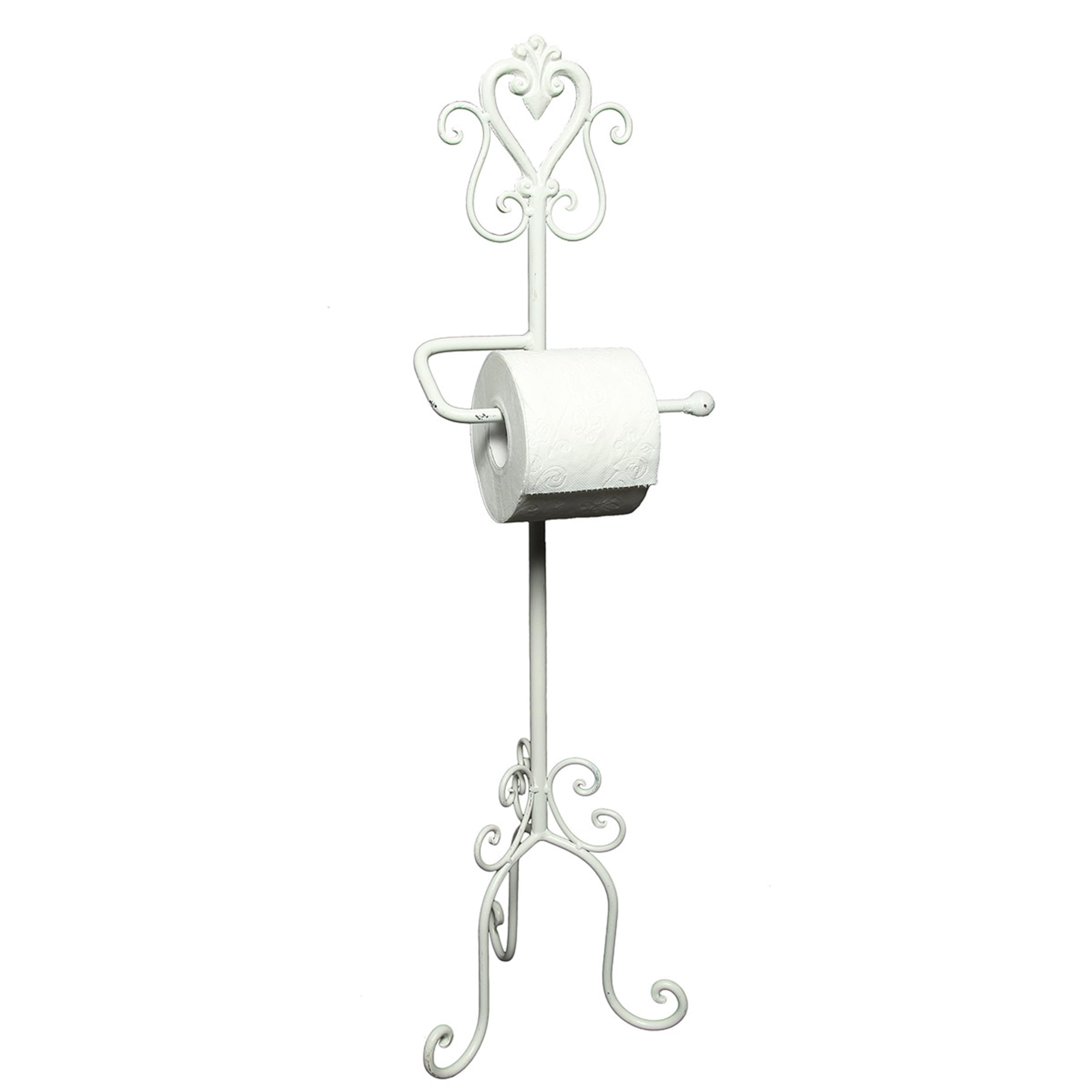 Comfify Fleur De Lis gietijzeren toiletrolhouder - Wandgemonteerde