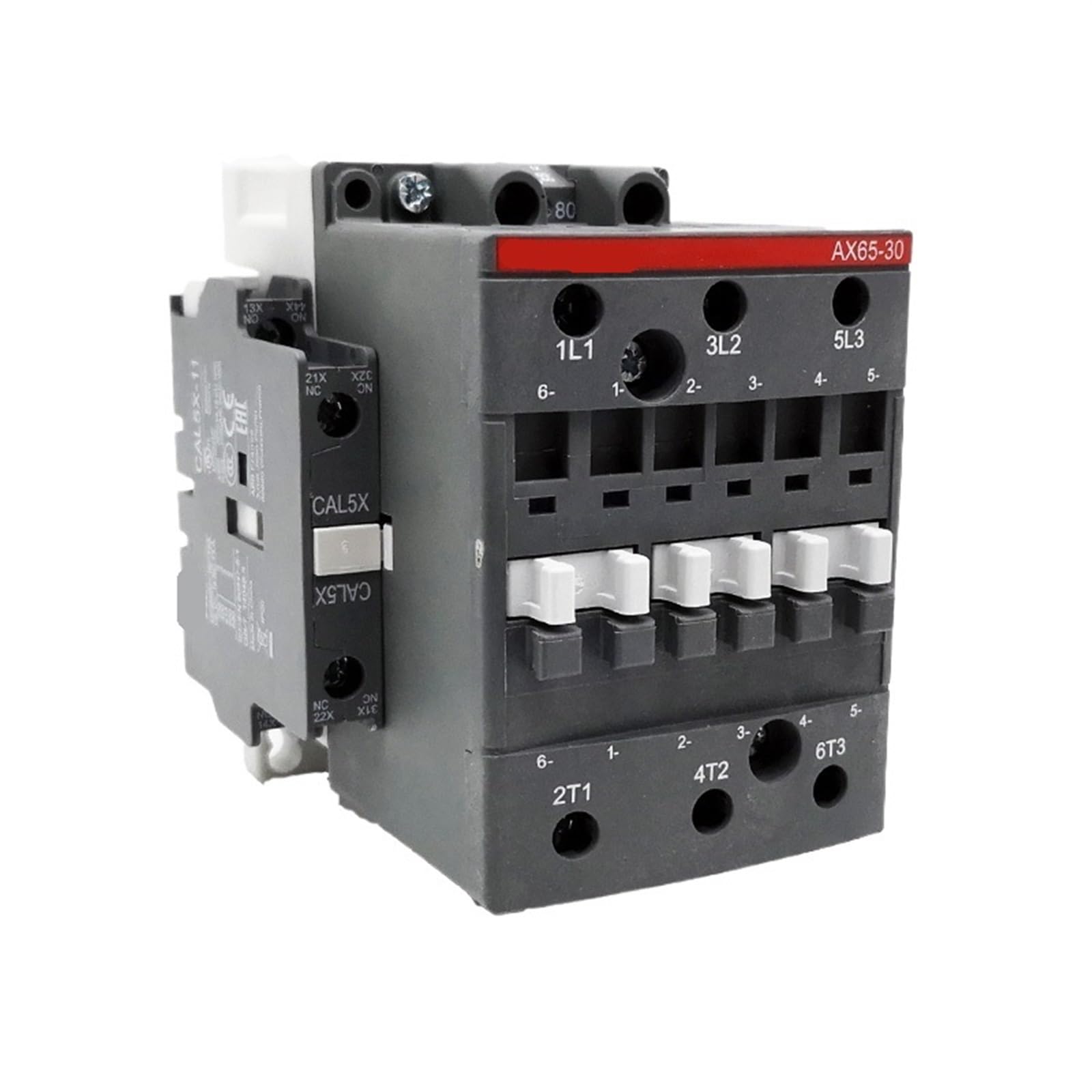 COSZWQDP AX65-30-11 3-ploe Contactors AX 1NC & 1NO 50HZ/60HZ 24V~440V 65A 1Pcs(AX65-30-11 110V)