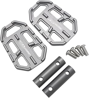 YKSM Motorrad Vorne Breite Fußraste Fußraste Vergrößerer Extender Fußstütze Pedal CNC Für BMW F750GS F850GS G310GS R1200GS...