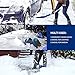 ORIENTOOLS Aluminum Lightweight Snow Shovel, 30 Inches Dismountable Garden/Sport/Snow Utility Shovel with Adjustable Length Handle Suitable for Car or Truck Storage (8