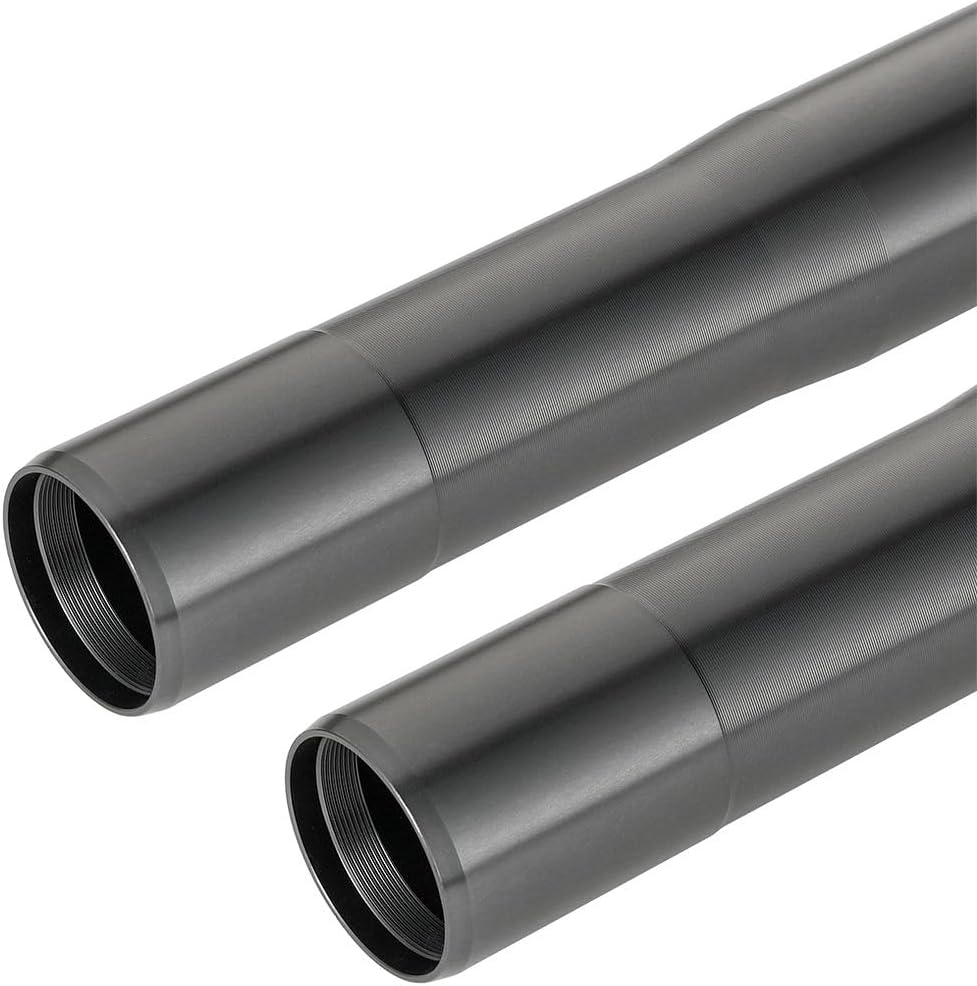 LANBAO Front Outer Fork Tubes Fork Pipes For Yamaha T-max530 TMAX530 2015 2016 2017 2018 477mm Titanium Shock Pipes