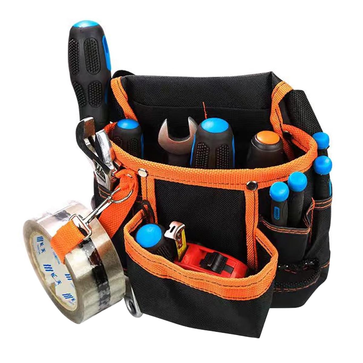 Marsupio per Attrezzi da Giardinaggio Marsupio Portatile per Attrezzi Marsupio Professionale Impermeabile per Attrezzi Borsa per Attrezzi Multiuso Regolabile con Cintura per la Pulizia di casa