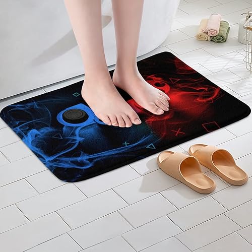 Miniatura 2 de Tapete de baño para videojuegos, tapete de 20 x 32 pulgadas, tapete nostálgico para dormitorio, tapete nostálgico para videojuegos, cocina, interior