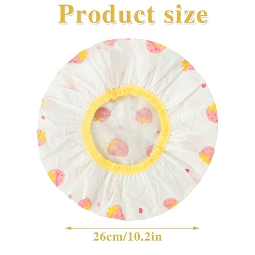 Miniatura 33 de Gorro de ducha, 3 unidades, impermeable, reutilizable, gorro de baño para el cabello, relleno de calcetines para mujeres, hombres y niños