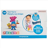 Vista 6 de BANDAI - Pocoyo - Super Figuras Pocoyo y sus amigos, paquete de 4 figuras FA77750 Multicolor Explora el mundo con Pocoyo y sus amigos: Adorables