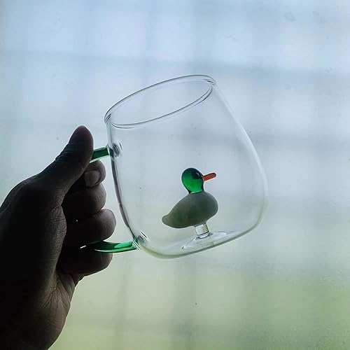 Miniatura 7 de Vasos de vidrio, taza de vidrio transparente con patrón tridimensional, bebidas de bar, taza de café helado, vaso de jugo, transparente (taza de