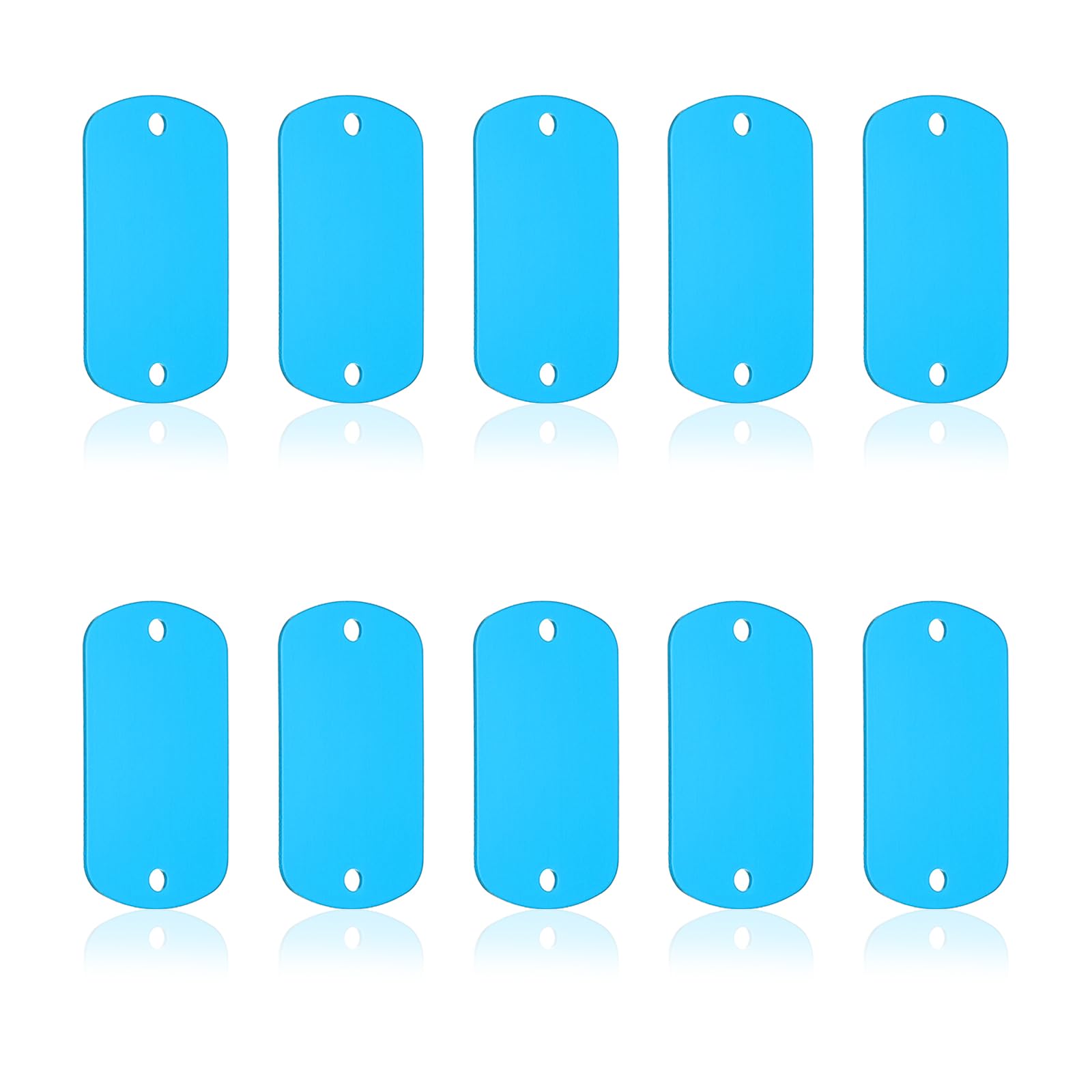 PATIKIL 10pcs Metal Stamping Blanks