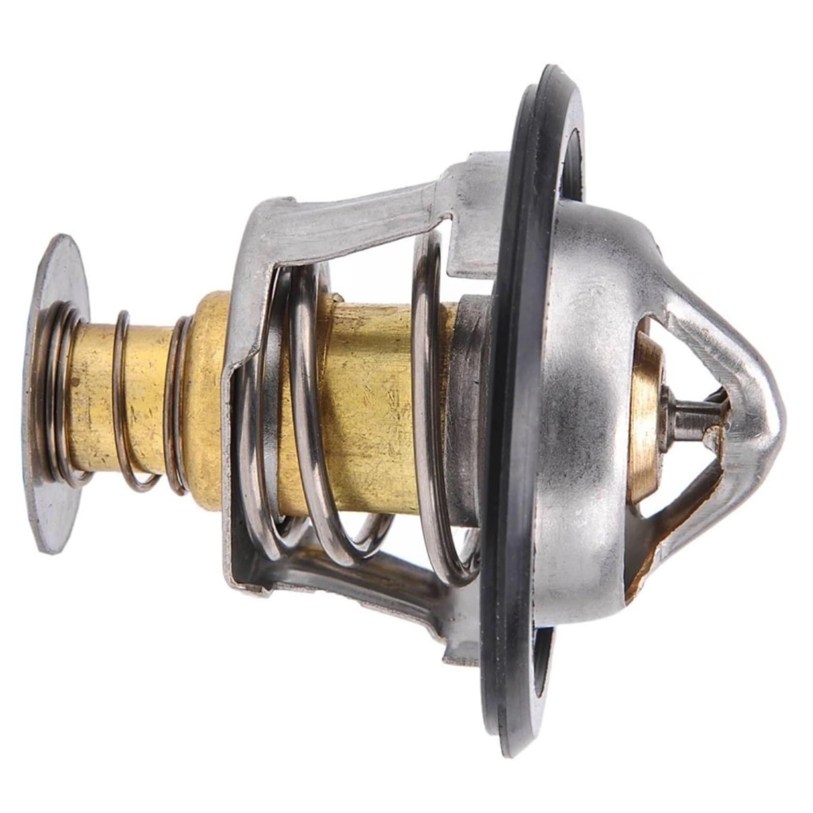 Engine Thermostat Assembly Compatible With Oldsmobile For Silhouette 1990-1994 For Alero 1999-2004 12559269 A0155A0009 12559575 10210450 S389195 267195 Thermostat Housing
