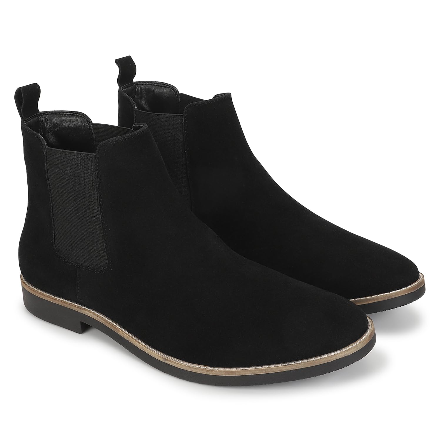 Comfortable Boots For Men | Extra Cushioned Foot Bed And Skin Friendly Ankle Boot With Low Heels | Trendy, Stylish & Casual Boots | Winter, Snow & Holiday Outings-image-9