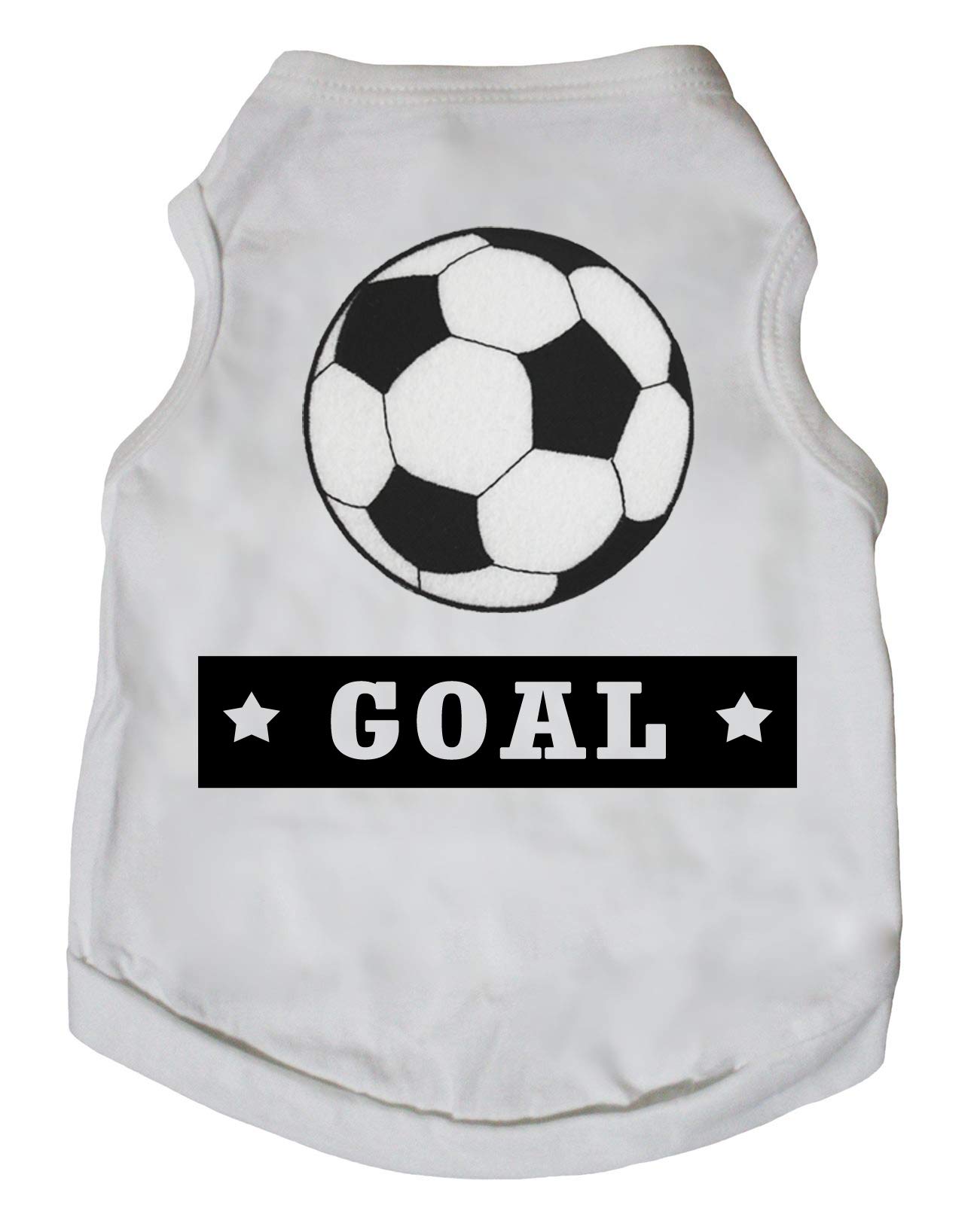 Maillot de football pour chien blanc XXXL respirant et extensible