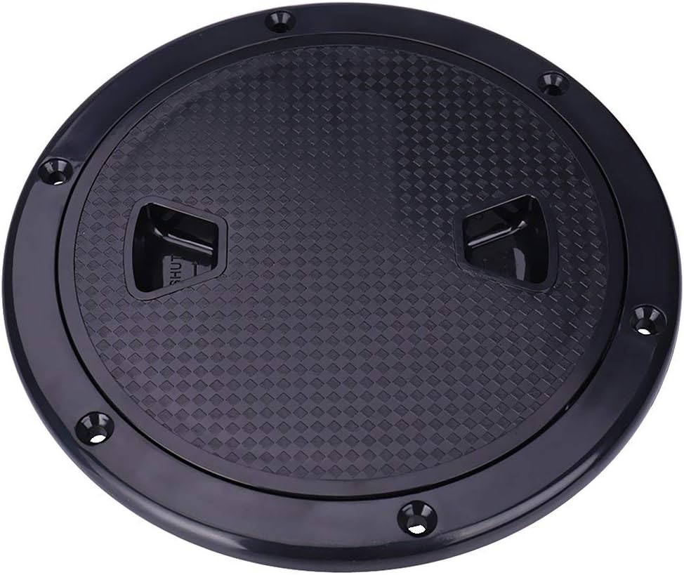 FHelectronic 6Inch Marine Deck Plate Round NonSlip Boat
