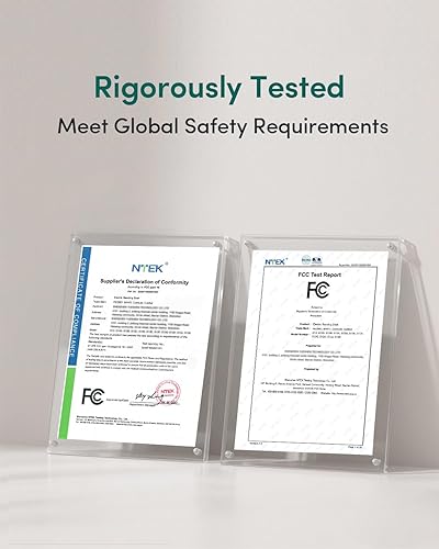 Miniatura 11 de FEZIBO - Escritorio eléctrico ajustable para trabajar sentado o de pie, 40 x 24 pulgadas, para oficina en casa, escritorio ergonómico para Negro