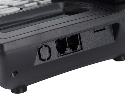 Miniatura 8 de Teléfono fijo con cable con pantalla LCD, identificación de llamadas, función de silencio, redireccionamiento de escritorio, teléfonos con cable