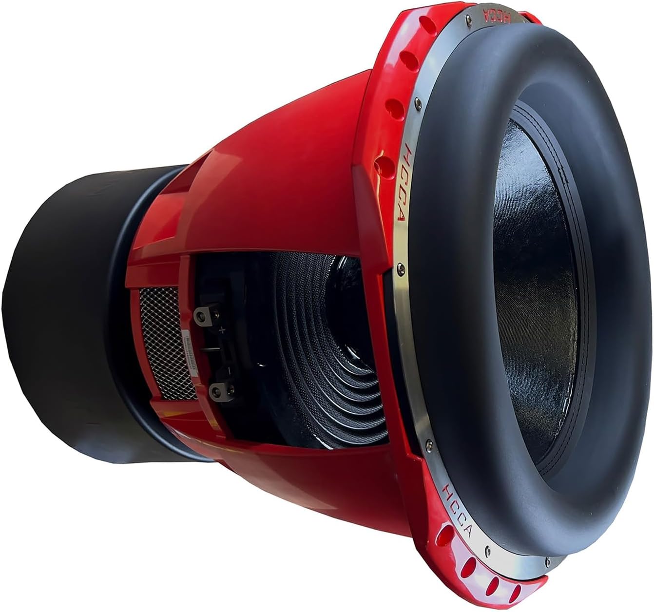 ORION HCCA181SPLX Extreme High Performance 18” Competiton Grade SPL Car Subwoofer, 30000W Max Power, 7500W RMS, Dual 1-Ohm, 4” DVC Voice Coil - Powerful HCCA Series Black Coil for Cars, Trucks, Jeeps