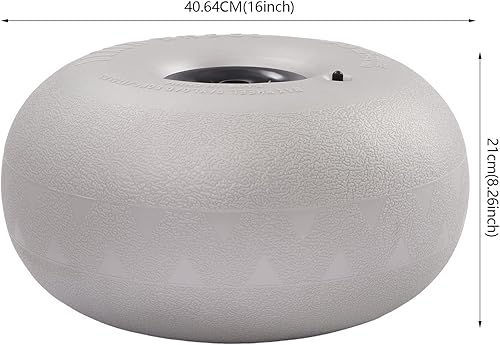 Miniatura 2 de Gdrasuya10 2 ruedas inflables de playa, ruedas de globo de repuesto para playa, neumáticos de arena grandes, kayak, canoa, playa, carrito de pesca