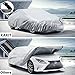 KAKIT Car Cover Waterproof All Weather, 2 Layers UV Protection Universal Sedan...