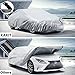 KAKIT Car Cover Waterproof All Weather, 2 Layers UV Protection Universal Sedan...