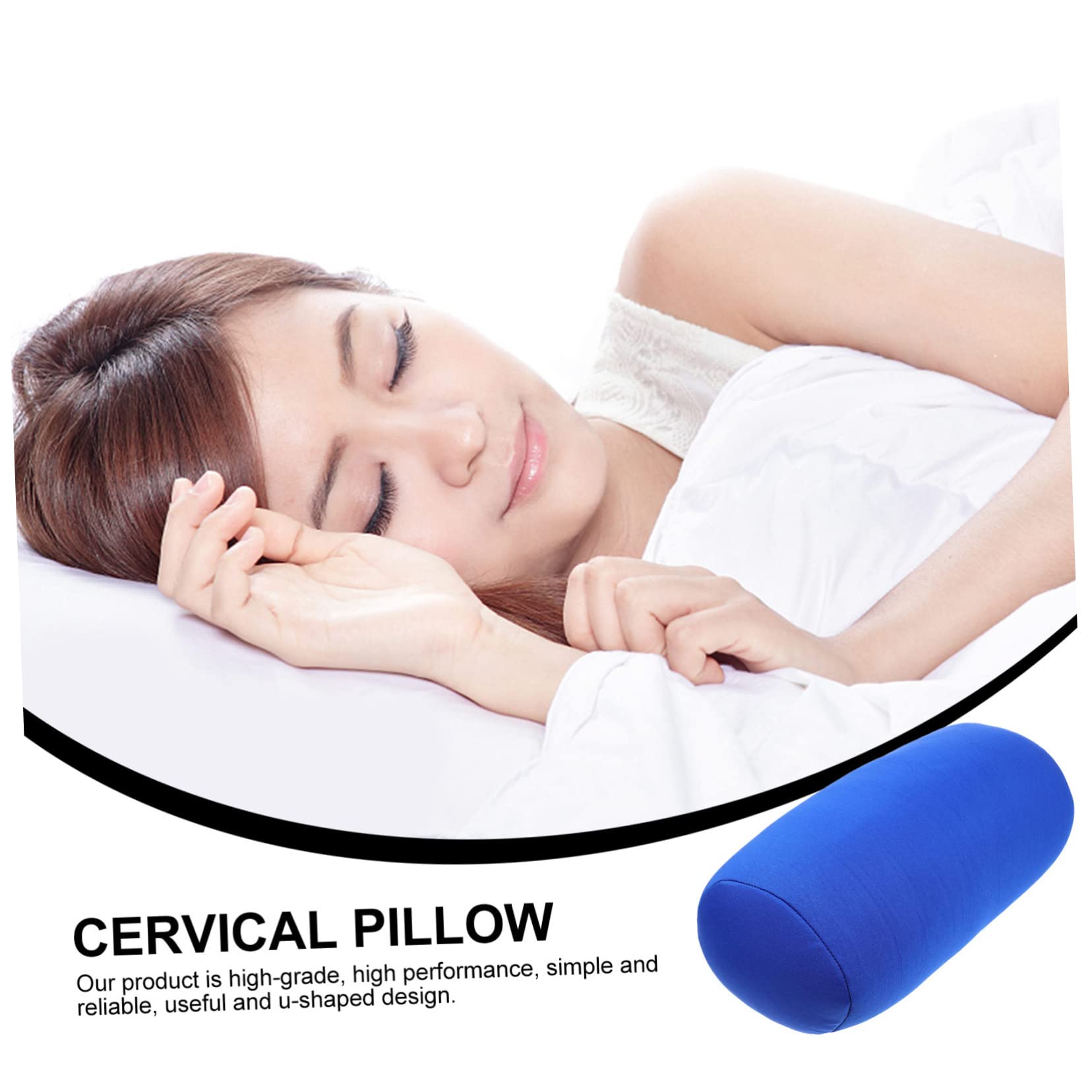 OUNONA Almohada Cervical Enrollable Almohada De Viaje para Cuello Accesorio para Dormir