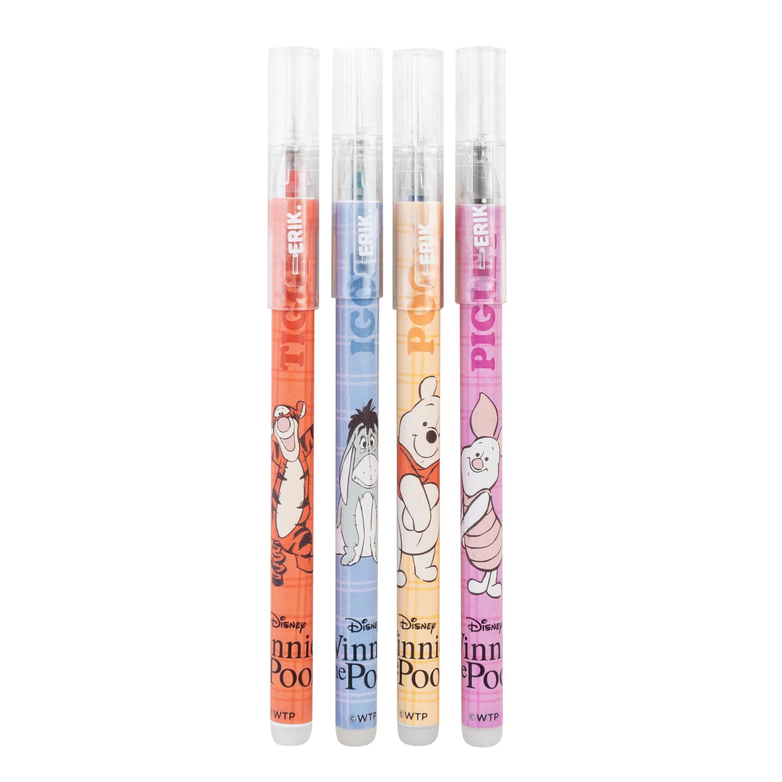 Grupo Erik Disney Winnie The Pooh Set Of 4 Erasable Pens - Stationery Gifts