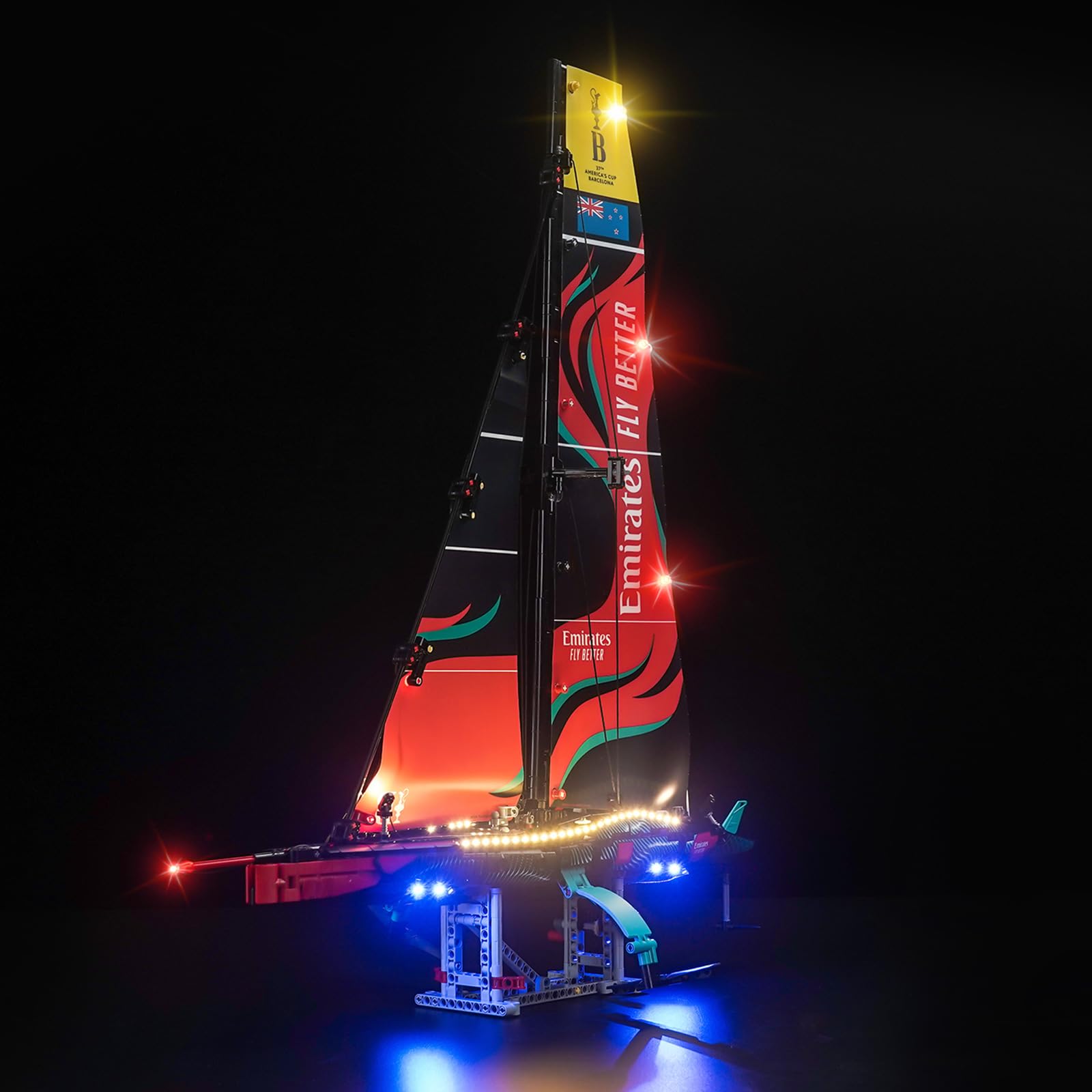 Led Light Set Compatible with Lego Emirates Team New Zealand AC75 Yacht (No Model)
