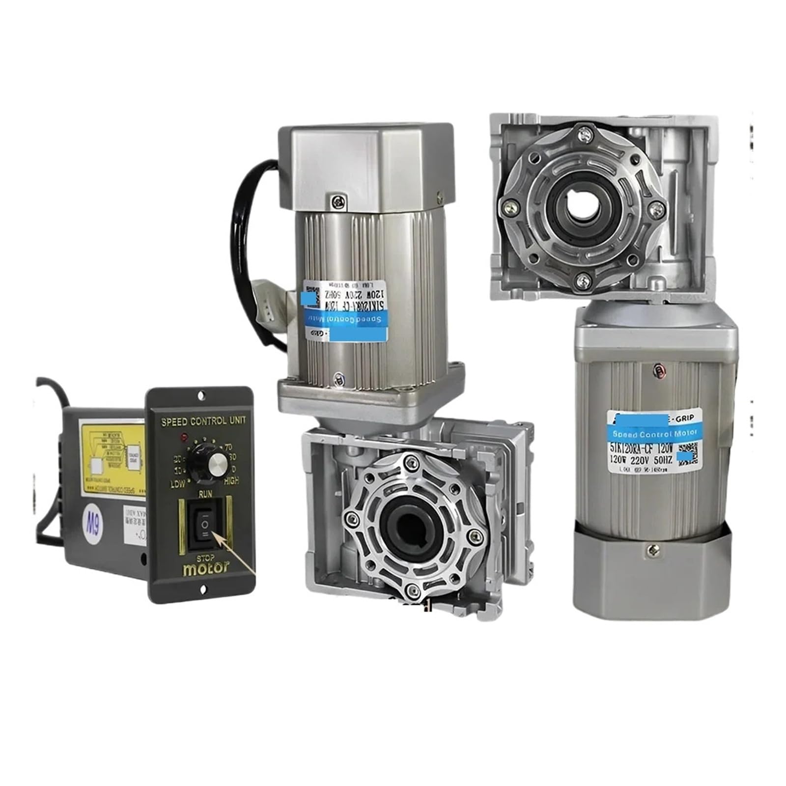 Moteur autobloquant vis sans fin 40W pour bloquer les charges sans retour inversé - 8